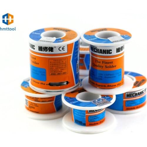 50G MECHANIC Welding Fluxes 63 / 37 FLUX Tin Lead Tin Wire Melt Rosin Core Solder No-clean Soldering Wire Roll