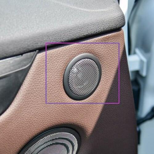 Modification Applicable to for BMW car door audio 2017 models for 1 series sedan car speaker modified decorative frame