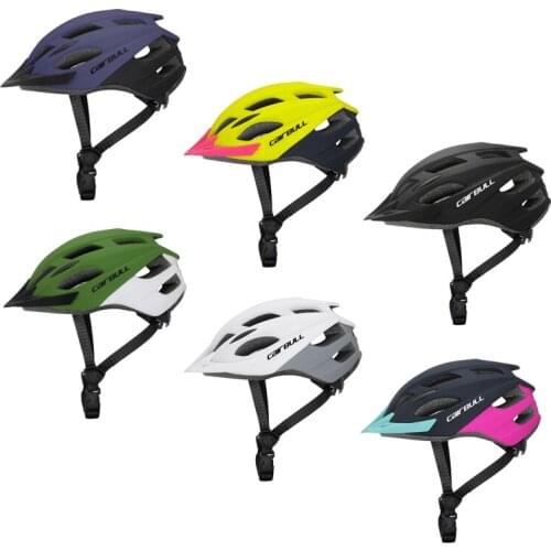 New bicycle helmet mountain bike adult bicycle helmet men and women women in-mold colorful spring bicycle helmet ultra-light fas