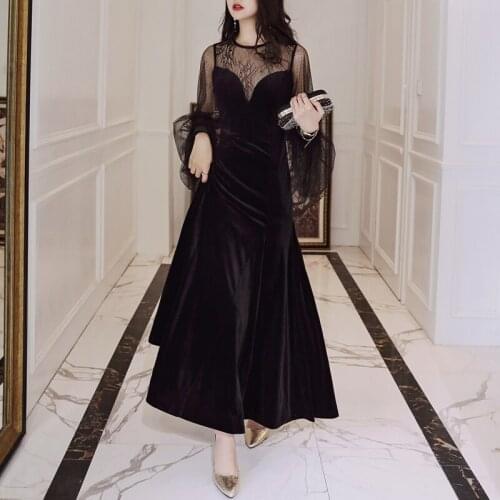 Zanzea Vestidos De Fiesta Special Offer Polyester Spandex Dress 2019 Womens New Round Neck Perspective Sexy Waist Swing Female