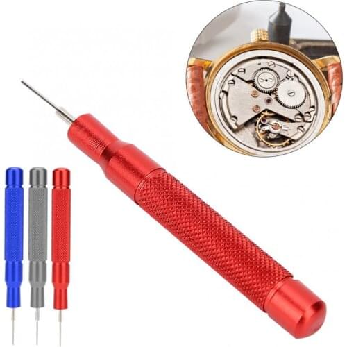 3 Color 0.7mm 0.8mm 0.9mm Lightweight Metal Watches Band Punch Watch Band Link Pin Remover Watch Repairing Tool Accessory