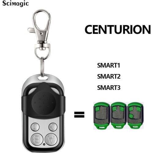 For Centurion SMART1 SMART2 SMART3 Remote Garage 433MHz Clone Duplicator Fixed Code Garage Door Opener Command