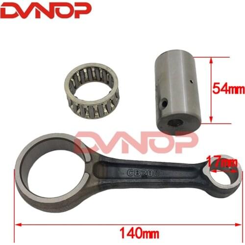 Motorcycle crankshaft connecting rod CB200 198cm3 For Zongshen CB200 WY198 CB 200 WY 198 200cc Off Road Dirt Bike