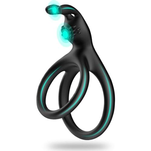 Silicone Penis Rings Cock Ring Clitoral Stimulation Delay Ejaculation Male Masturbator Sex Toys For Couple Adult Sex Product