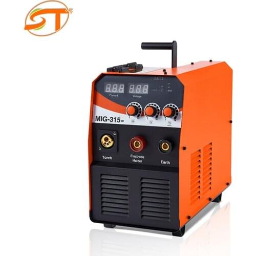 Three Phase 220V/380V 315Amp Inverter Welder MIG Welding Machine MIG-315
