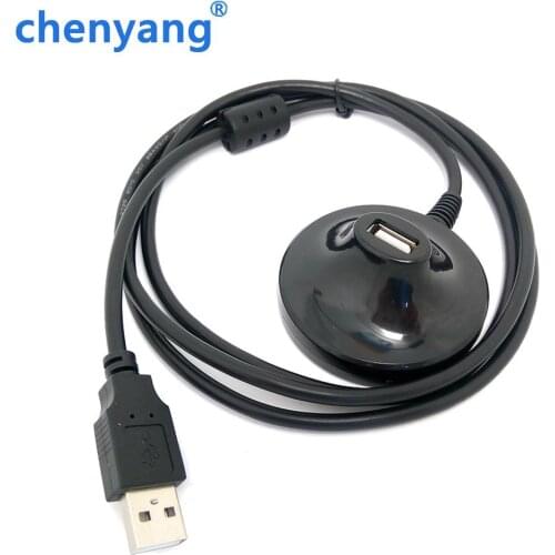 High speed USB 2.0 type male to Female Wireless WIFI adapter USB extension Cradle base stand docking cable cord about 150cm/5ft