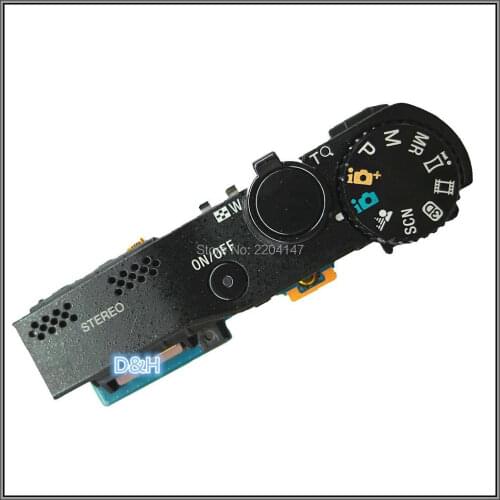 Camera Repair Replacement Parts HX30 HX20 Top cover Shutter button HX30V Power switch For SONY HX30 HX20 open unit