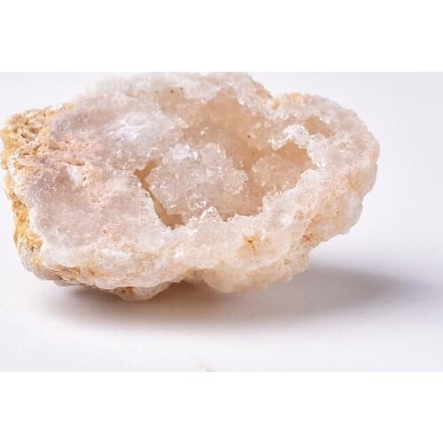 1PC Natural Crystal Agate Geode Cutting Crystal Cluster Healing Stone Reiki Rock Mineral Specimen Souvenir Home Decoration Gift