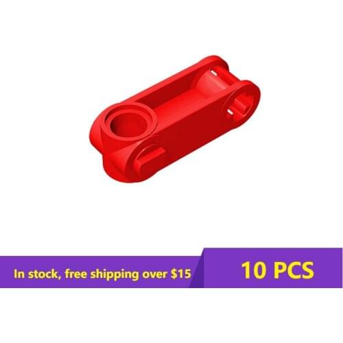 10PCS Bricks 32068 Cross Shaft /Bolt Connector Building Block Model Kids DIY Creative High-Tech nical Parts Toys Gifts