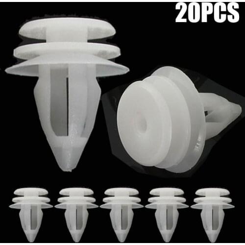 20Pcs Car Door Panel Auto Fasteners Trim Panel Push Retainer Plastic Rivets Clip For BMW X3 X4 X5 X6 3 5 6 7 Series E30 E36 F31