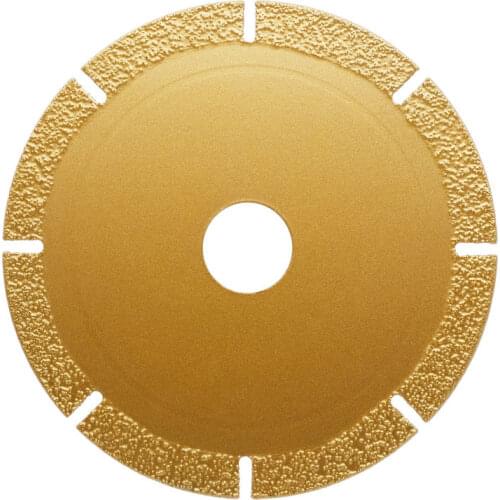 110mm Brazed Diamond Blade For Stone Metal Pipe Sheet Metal Cast Steel Reinforced Concrete Marble Ceramic Cutting 4.33