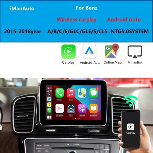 Wifi Wireless Apple Carplay Andorid Auto Module For Mercedes NTG5.0 2015-2018 Car Play Adapter