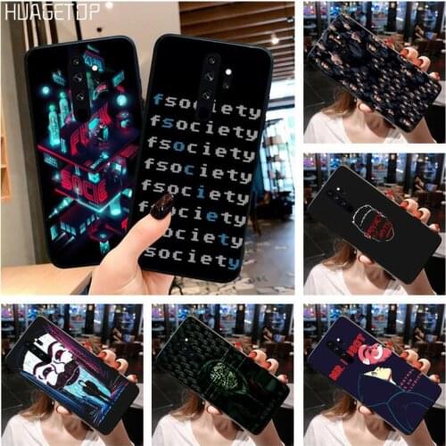 HUAGETOP Mr Robot DIY phone Case cover Shell for Redmi Note 9 8 8T 8A 7 6 6A Go Pro Max Redmi 9 K20