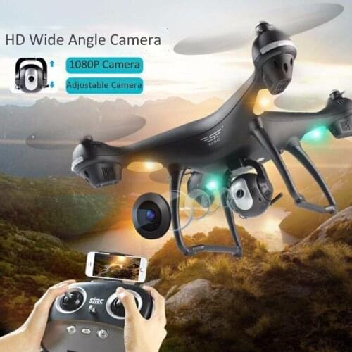 SJRC S70W Dual GPS Follow Me WIFI FPV RC Drone Helicopter 400M Distance 1080P HD Camera GPS Position Quadcopter VS X183 X21