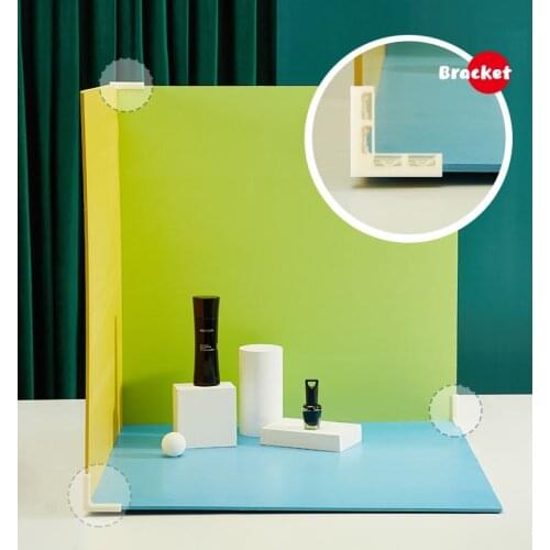 12-Color Wild 60*60CM Double-Sided Photography Background Board, Photo Studio Desktop Background Props, Cosmetics Jewelry Photos