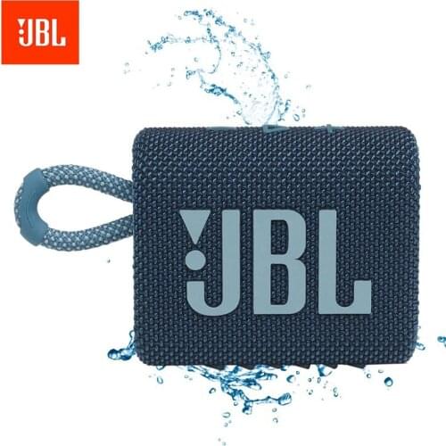 JBL GO3 Wireless Bluetooth 5.1 Speaker GO 3 Portable Waterproof Mini Speaker Outdoor Speakers Sport Bass Sound 5 Hours Battery