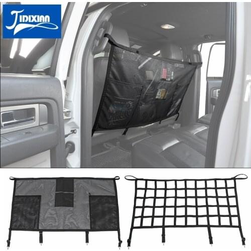 JIDIXIAN ABS Car Rear Armrest Box Air Outlet Decoration Cover Stickers for Ford F150 Raptor 2009-2014 Interior Accessories