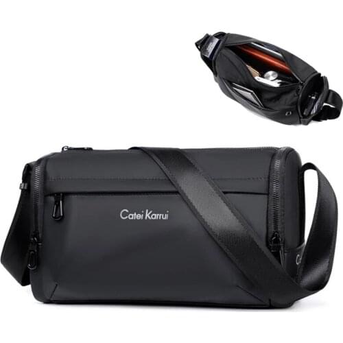 Mens Oxford Shoulder Bag Waterproof Men Flap Messenger Bags Fashion Korean Style Short Trip Crossbody Bolsas for Boys K106