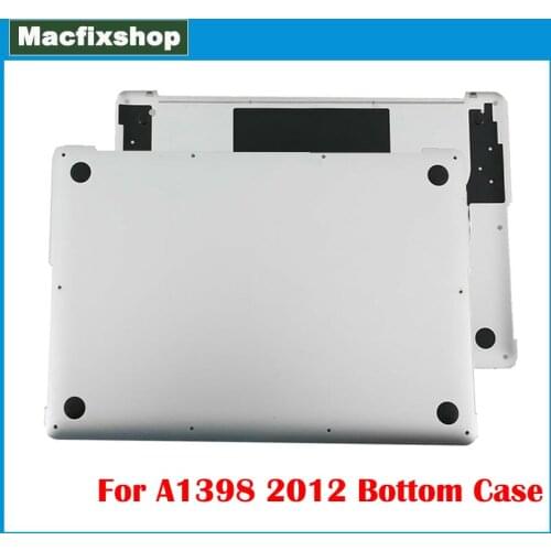Laptop A1398 Bottom Case For MacBook Pro Retina 15.4" A1398 2012 Year Lower Bottom D Cover Shell Replacement