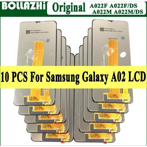 Wholesale 10 Piece/lot 6.5'' Original For Samsung A02 A022F A022F/DS A022M A022M/DS LCD DisplayTouch Screen Digiziter Assembly