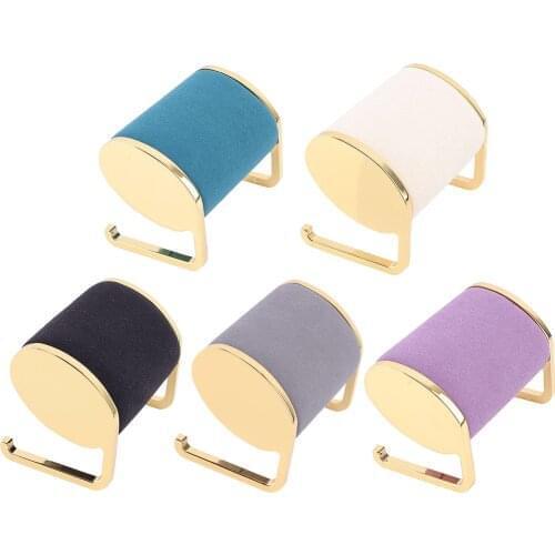 Portable Velvet Bracelet Display Holder Jewelry Receiving For Bracelets Chain Watch Bangle Necklace Jewelry Organizer Shelf Rack
