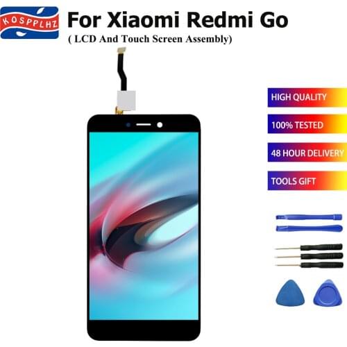 5.0 inch For Xiaomi Redmi Go LCD Display Touch Screen Glass Digitizer Sensor Full Assembly Replacement For Xiaomi GO LCD +Tools