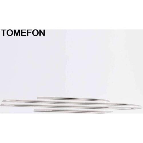 TOMEFON For BMW X5 F15 2011 2014-2018 Side Door Body Line Strip Decoration Molding Sticker Cover Trim Exterior Accessories ABS