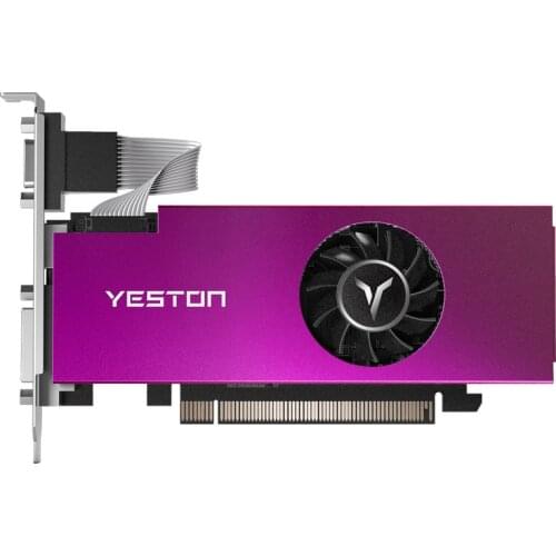 Yeston GTX1650-4G D6 GA Graphics Card 4G/128bit/GDDR6 1410/1590MHz DVI-D + HDMI+DP Gaming Graphics Card For Video