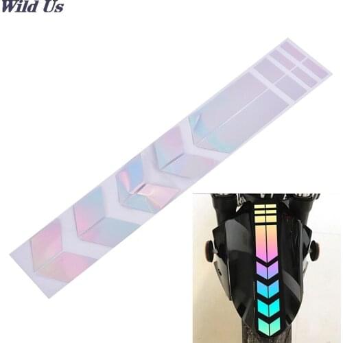 Waterproof Decors Universal Car Motorcycle Reflective Stickers Wheel Car Decals On Fender 1pc