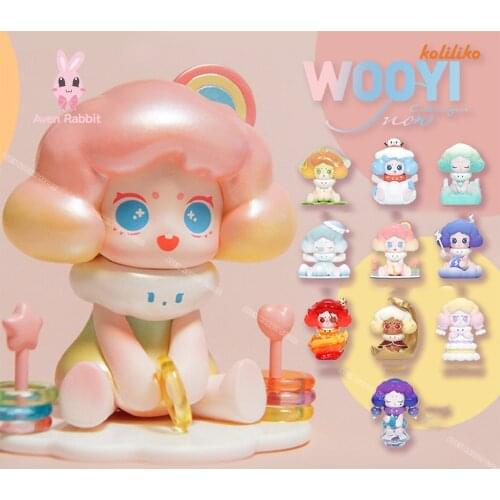 Wooyi Weather Blind Box Toys for Girls Figure Action Caja Sorpresa Surprise Box Guess Bag Kawaii Model Collection Birthday Gift