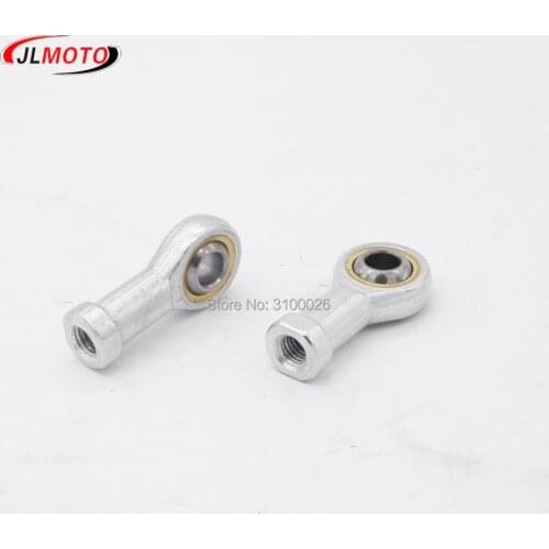 1Pair 10mm Left&Right Hand Thread Steering Tie Rod Ends kit Fit For 168F 110CC 125CC Mini Kids ATV Go Kart Buggy Quad Bike Parts