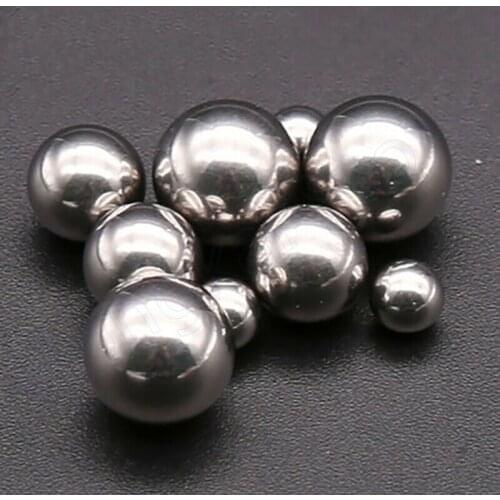 10pcs G10 Chrome Steel Ball 3.52mm~9.525mm GCR15 High Precision Bearing Steel Ball Round Ball For Ball Screw, Slider Guide