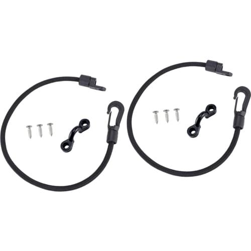 12 Inch Boat Fishing Rod Tamer Holder Deck Mount Connector Elastic Rope