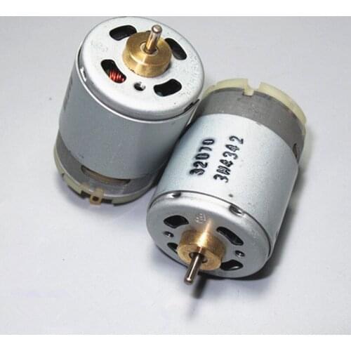 2pcs 380 high speed motor, power tool model 3V motor 3.7-4.5V toy electric drill motor