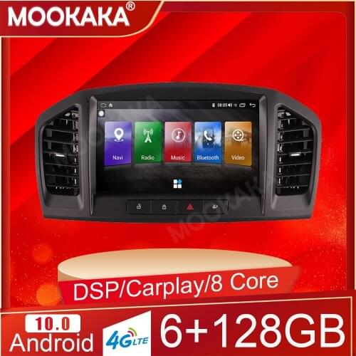 6+128G Android 10.0 For Buick Regal 2009-2013 Touch screen Car GPS Navigation Stereo Head Unit Multimedia Player Auto Radio