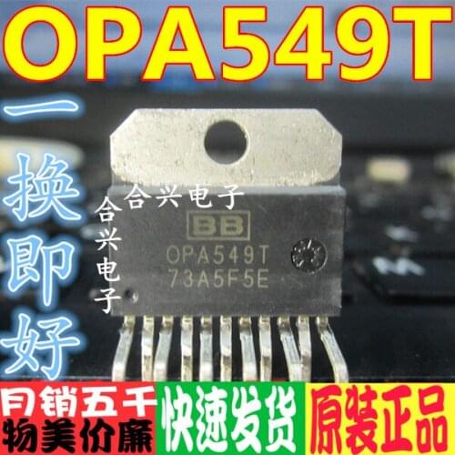 Brand New & Original Opa549t Zip11 Foot Instrument Operational Amplifier Chip Direct Plug Integrated Circuit Module