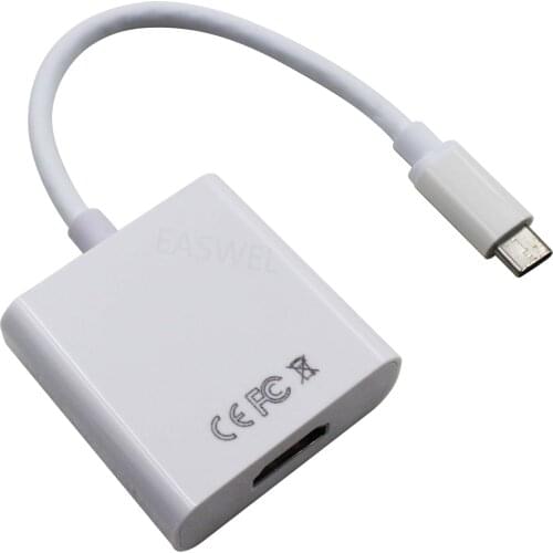 USB 3.1 Type C to HDMI Adapter MHL Cable For Huawei P20