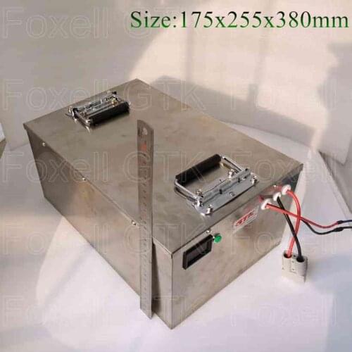 Steel Shell 72v 60Ah 72v battery 3000w inverter 3600w EV solar energy RV motorhome caravan rv power supply + fast 5A charger