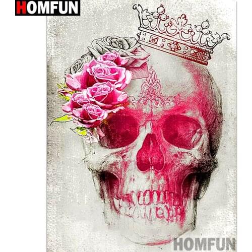 HOMFUN Full Square/Round Drill 5D DIY Diamond Painting "Shantou Wang" 3D Embroidery Cross Stitch 5D Home Decor A13550