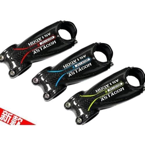 ASIACOM carbon stem 6° 17° offset MTB ROAD BIKE 70MM 80mm(130g) 90mm100mm 110mm 120mm