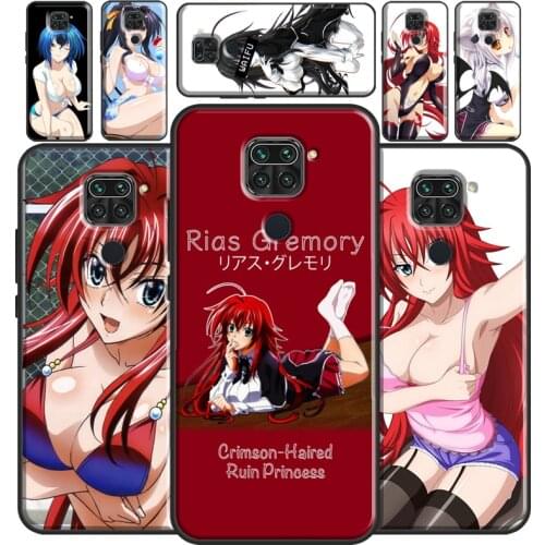 High School DxD Case For Redmi Note 9 8 Pro Funda For Redmi Note 8T 9S 7 Coque For Redmi 9 A 9C K30 Ultra