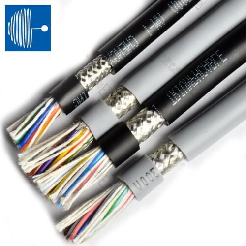 TRIUMPHCABLE/SHENGAPI 1/2M UL2464 24AWG 3/4/5/6/7/8/9/10core PVC multi-core shielded cable anti-interference control signal wire