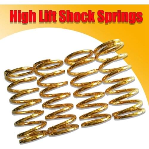 4pcs High Lift Shock Springs (21lb) For Traxxas E-Revo Revo3.3 Slayer Pro 4X4 Summit