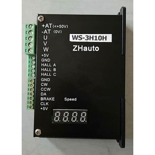 ZHauto WS-3H10H Low voltage brushless Hall driver, speed/fault code display, speed over 10,000 rpm