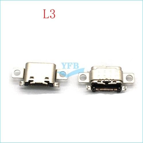 100pcs USB Jack Power For Sony L3 Charging Port Socket Connector Repair Parts
