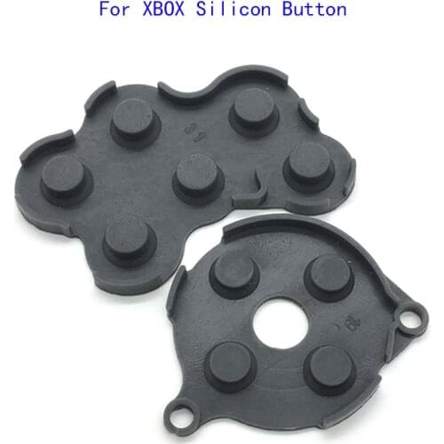 5Sets For XBOX GEN 1ST Controller Conductive Silicon Rubber Button Contact Pad ABXY Repair For XBOX