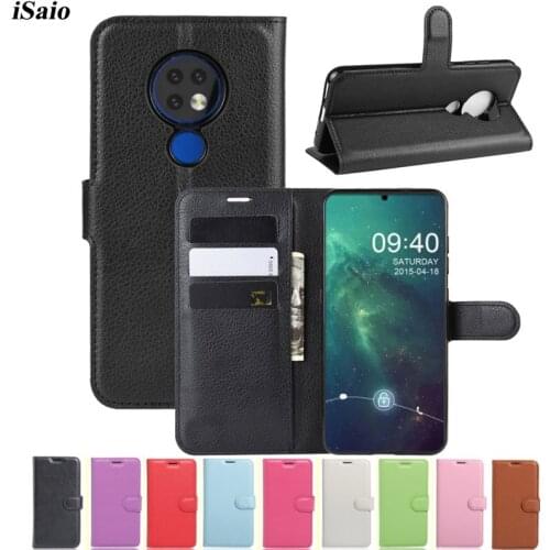 For Nokia 6.2 Wallet Case Flip Leather Cover for Nokia 6.2 Phone Case TPU Back Cover with Card Holders Business Vintage Style
