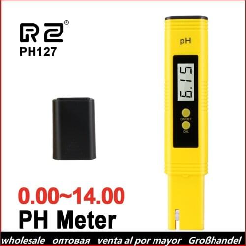 RZ 18 pcs LCD Digital PH Meter tester Pen intrumentos garden hydroponics Wine Urine Aquarium Pool Water PH127