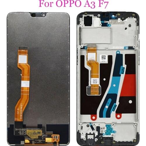 For OPPO A3 F7 LCD OPPO F7 CPH1819 CPH1821 A3 CPH1837 Display With Touch Screen Assembly