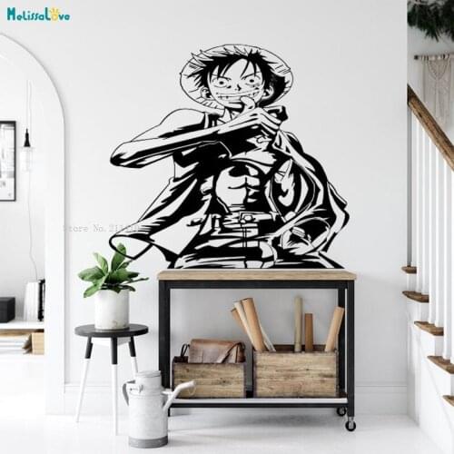 A Charismatic Character Anime Wall Decals Nautical Journey to Find Treasure Dragon Tattoo Kids Room Playroom YT5792
